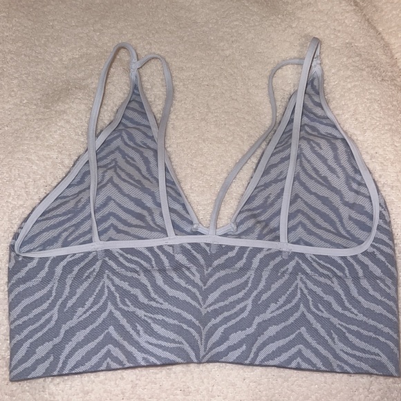Blue zebra print tank top from Tilly’s. - Picture 3 of 3